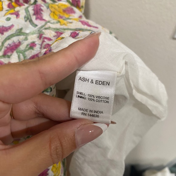 ASH & EDEN NUULY HALTER MIDI DRESS sz Medium - Picture 6 of 10